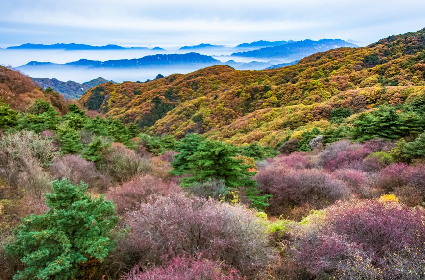 尧山秋韵。马进伟摄