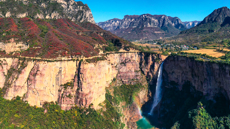 南太行宝泉景区美景。宝泉景区供图