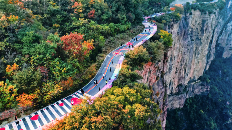 南太行宝泉景区美景。宝泉景区供图