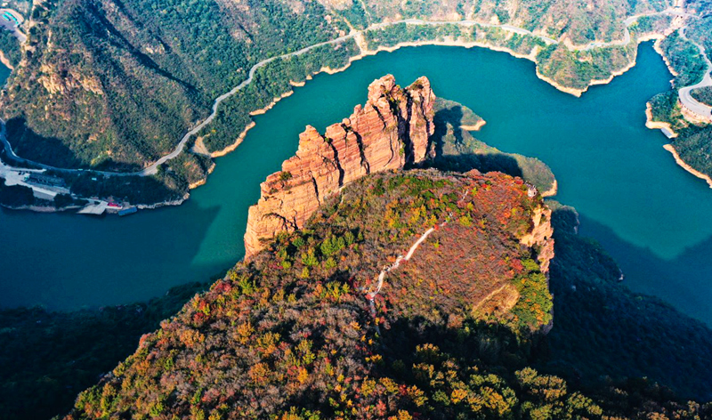 南太行宝泉景区美景。宝泉景区供图