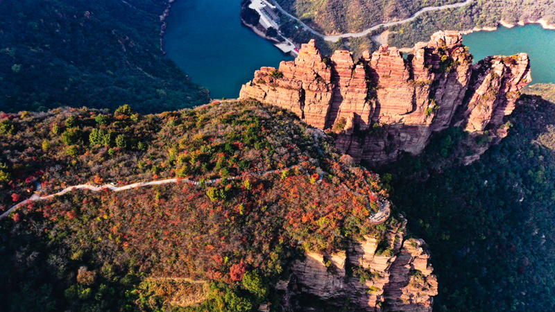 南太行宝泉景区美景。宝泉景区供图