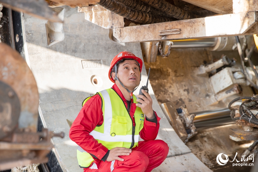前坪水库灌区工程建设掀高潮。人民网记者 时岩摄