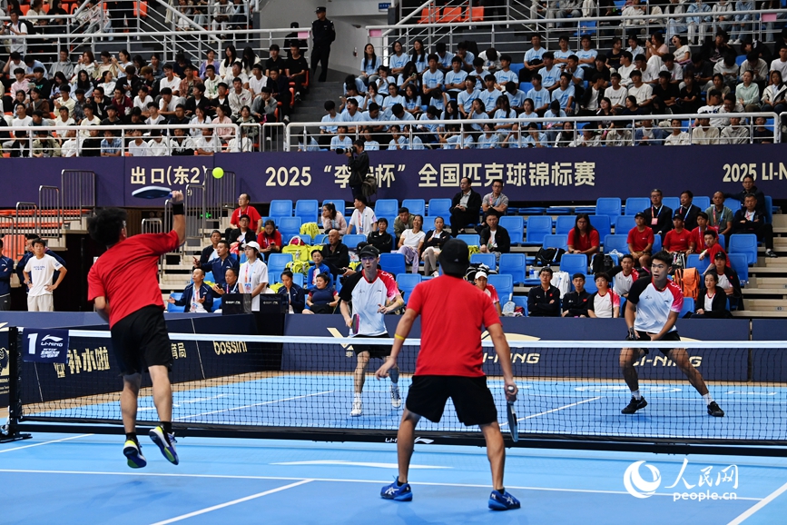 比赛现场。人民网记者 辛静摄