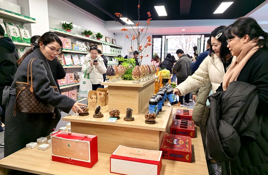 “豫见农大”品牌成果展示。