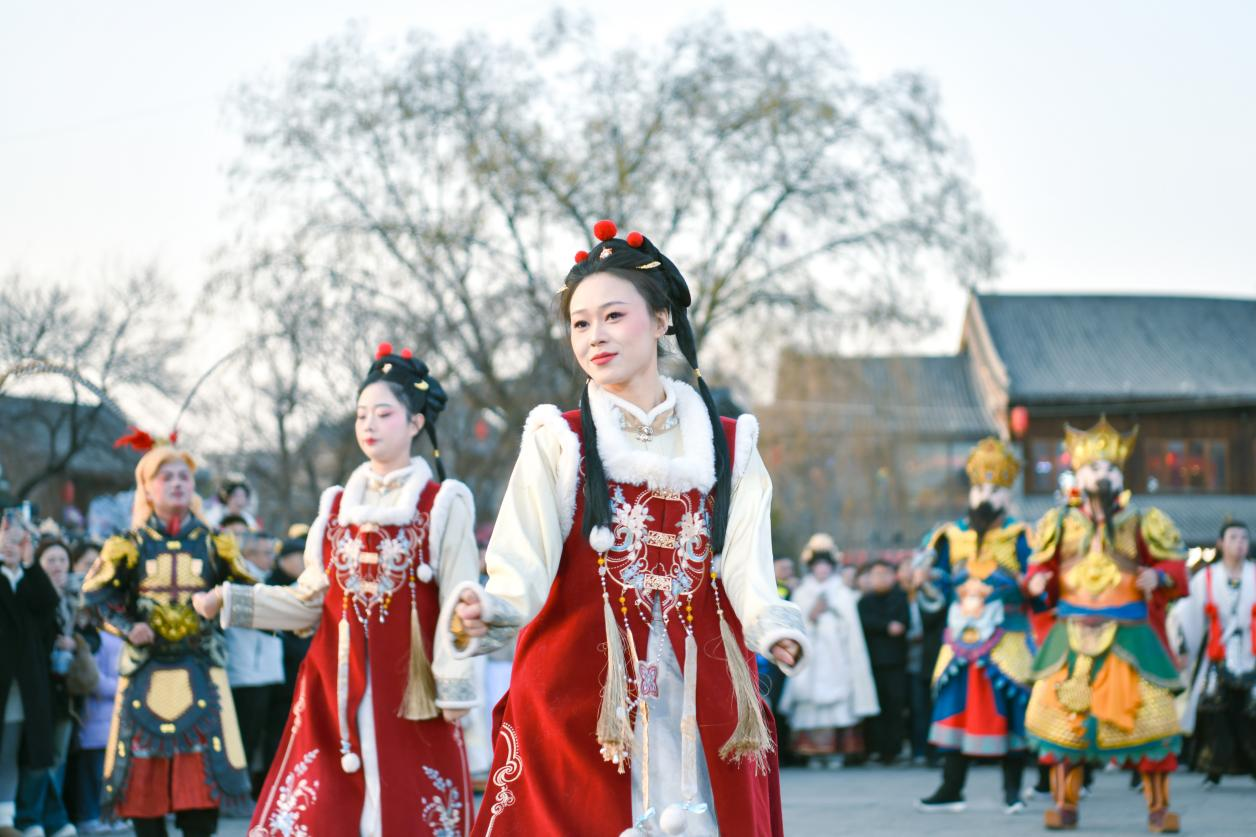 洛邑古城年味浓。老城区委宣传部供图
