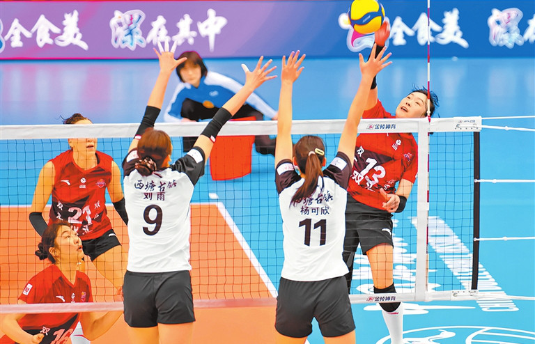 排超联赛总决赛 河南女排锁定前六书写新历史