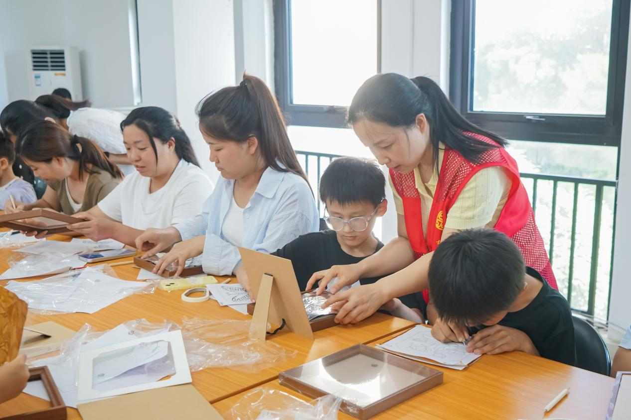 活动现场。郑东新区社工部供图