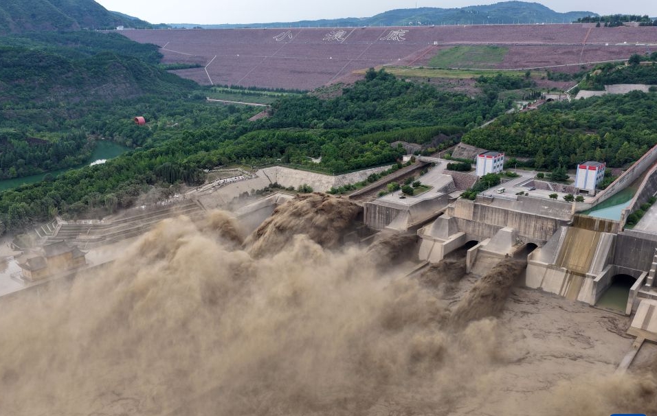 黄河调水调沙进入集中排沙阶段
