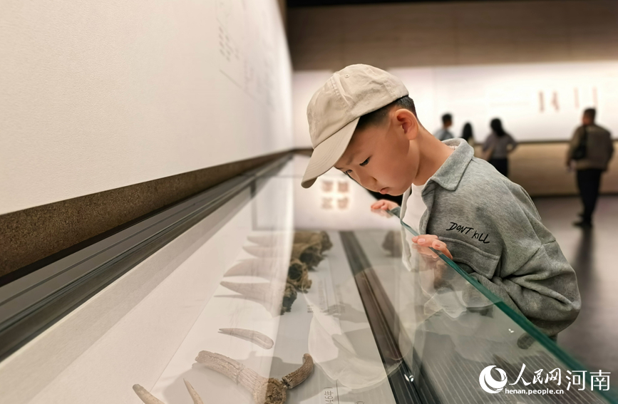 博物院里过假期 商都文脉寄深情