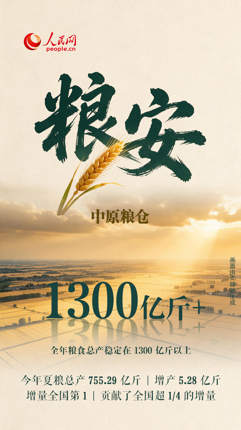 透过一组数据看“中原粮仓”的家底与远方